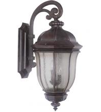 Craftmade Z3334-PRO - Harper 3 Light Extra Large Outdoor Wall Lantern in Peruvian Bronze Outdoor