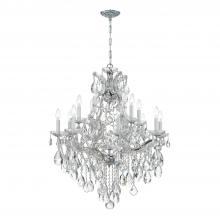 Crystorama 4413-CH-CL-S - Maria Theresa 13 Light Swarovski Strass Crystal Polished Chrome Chandelier