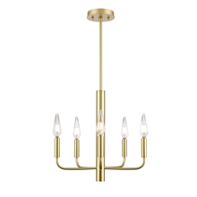 DVI DVP44025MF+PSB - Olivia 5 Light Chandelier