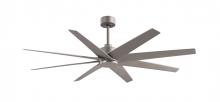 Matthews Fan Company AN-BN-BN-64 - Ariella 8-blade ceiling fan in Brushed Nickel and Brushed Nickel blades