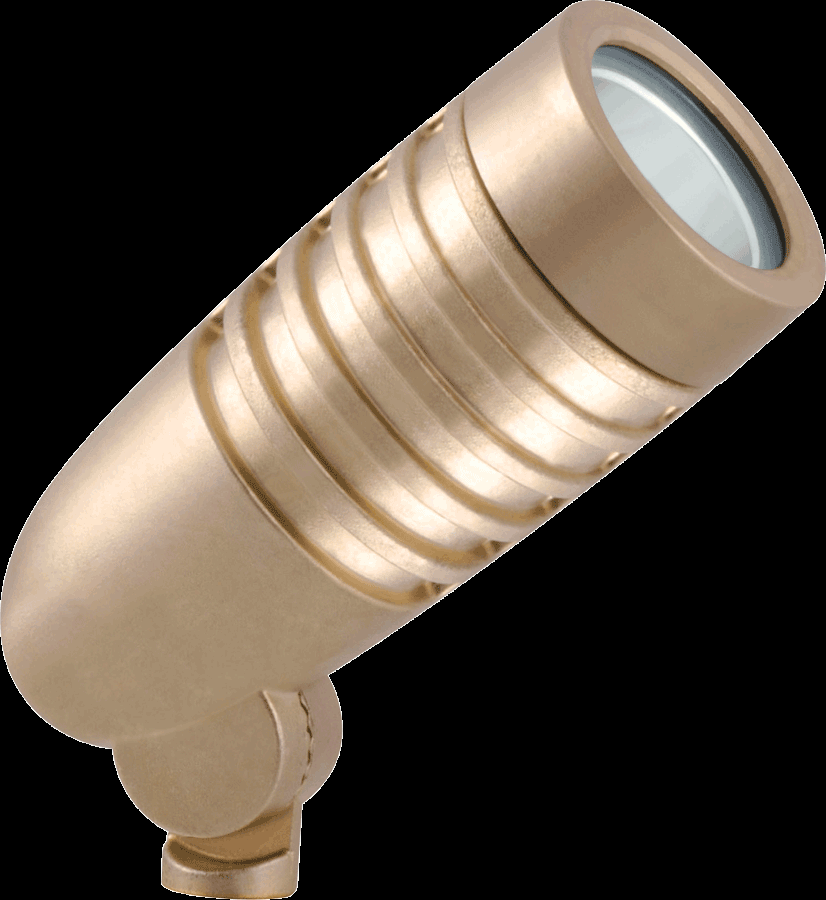 LANDSCAPE 208 LUMENS LFLOOD 5W NEUTRAL LED LANDSCAPE FLOOD BRASS