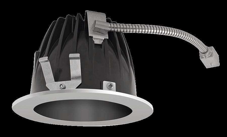 RECESSED DOWNLIGHTS 12 LUMENS NDLED4RD 4 INCH ROUND UNIVERSAL DIMMING 80 DEGREE BEAM SPREAD 3000K