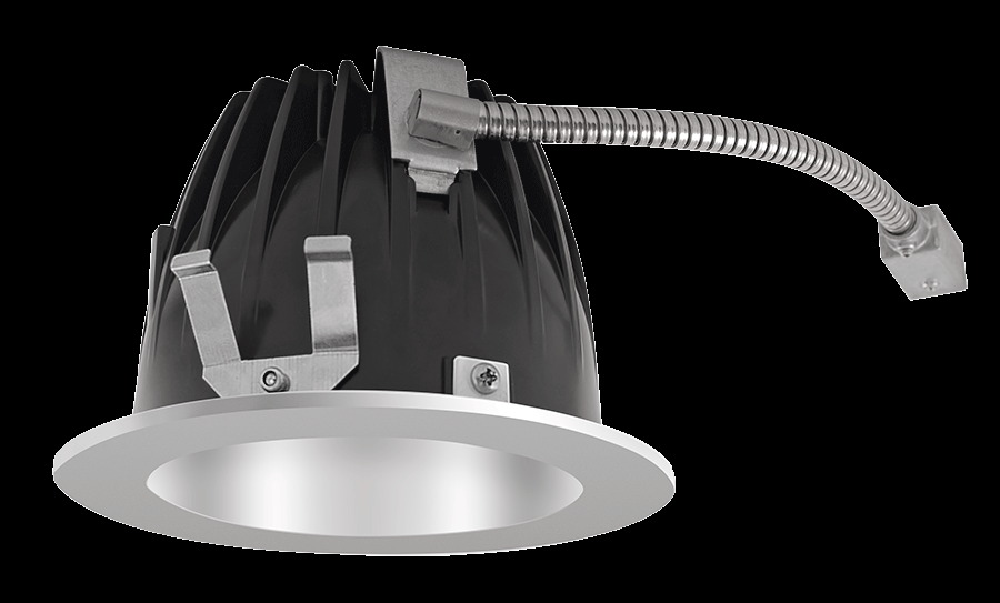 RECESSED DOWNLIGHTS 12 LUMENS NDLED4RD 4 INCH ROUND UNIVERSAL DIMMING 80 DEGREE BEAM SPREAD 3500K