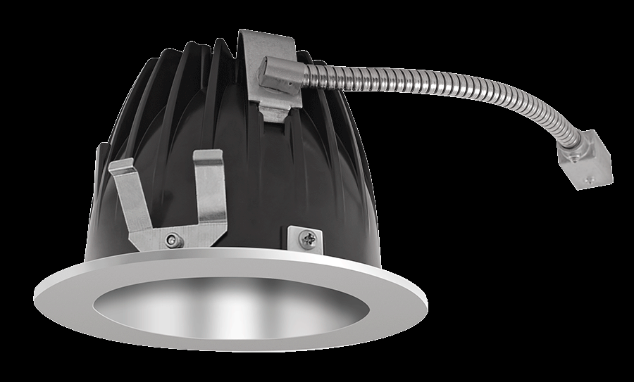 RECESSED DOWNLIGHTS 20 LUMENS NDLED6RD 6 INCH ROUND UNIVERSAL DIMMING 50 DEGREE BEAM SPREAD 3000K