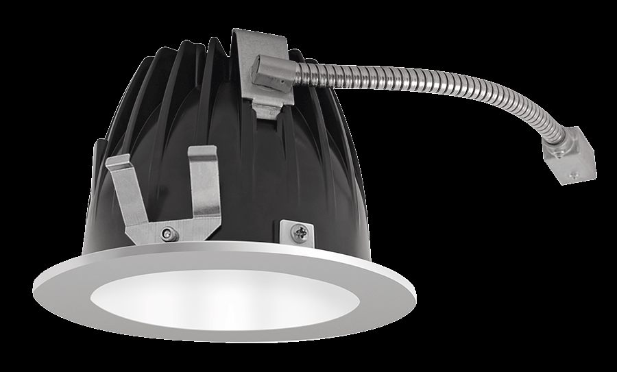 RECESSED DOWNLIGHTS 20 LUMENS NDLED6RD 6 INCH ROUND UNIVERSAL DIMMING 50 DEGREE BEAM SPREAD 3000K