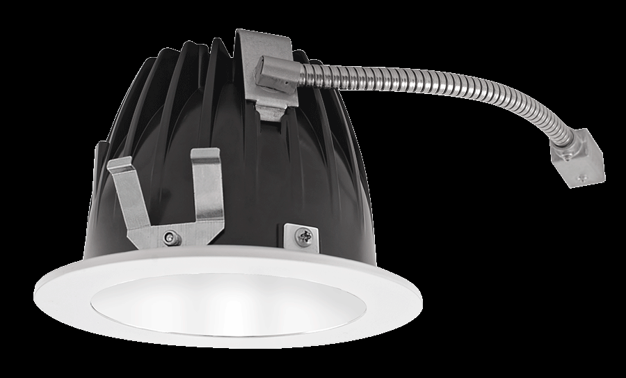 RECESSED DOWNLIGHTS 20 LUMENS NDLED6RD 6 INCH ROUND UNIVERSAL DIMMING 80 DEGREE BEAM SPREAD 2700K