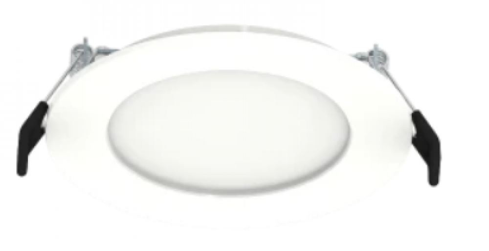 RECESSED DOWNLIGHTS 800 LUMENS WAFER EDGE-LIT 10.5W 4 INCHES ROUND 90CRI ADJUSTABLE 2700/3500/4000