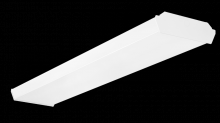 RAB Lighting GUS4-50NW/D10/LCB/E2 - STRIPS & WRAPS 6596 LUMENS GUS4 4 FEET 50W 4000K 0-10V DIMMING WHITE BATTERY BACKUP