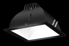 RAB Lighting NDLED6SD-50YHC-W-B - RECESSED DOWNLIGHTS 20 LUMENS NDLED6SD 6 INCH SQUARE UNIVERSAL DIMMING 50 DEGREE BEAM SPREAD 3000K