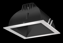 RAB Lighting NDLED4SD-WYN-B-S - RECESSED DOWNLIGHTS 12 LUMENS NDLED4SD 4 INCH SQUARE UNIVERSAL DIMMING WALL WASHER BEAM SPREAD 350