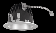 RAB Lighting NDLED6RD-50N-M-S - RECESSED DOWNLIGHTS 20 LUMENS NDLED6RD 6 INCH ROUND UNIVERSAL DIMMING 50 DEGREE BEAM SPREAD 4000K