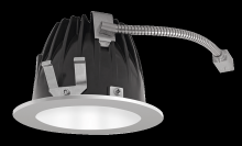 RAB Lighting NDLED6RD-50YY-W-S - RECESSED DOWNLIGHTS 20 LUMENS NDLED6RD 6 INCH ROUND UNIVERSAL DIMMING 50 DEGREE BEAM SPREAD 2700K