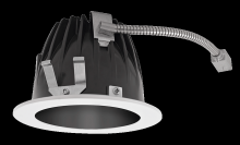 RAB Lighting NDLED6RD-80NHC-B-W - RECESSED DOWNLIGHTS 20 LUMENS NDLED6RD 6 INCH ROUND UNIVERSAL DIMMING 80 DEGREE BEAM SPREAD 4000K