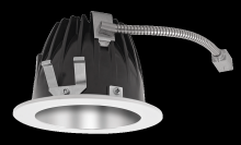 RAB Lighting NDLED6RD-50YYHC-S-W - RECESSED DOWNLIGHTS 20 LUMENS NDLED6RD 6 INCH ROUND UNIVERSAL DIMMING 50 DEGREE BEAM SPREAD 2700K