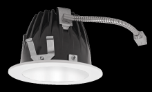 RAB Lighting NDLED4RD-50YN-W-W - RECESSED DOWNLIGHTS 12 LUMENS NDLED4RD 4 INCH ROUND UNIVERSAL DIMMING 50 DEGREE BEAM SPREAD 3500K