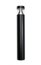 RAB Lighting B17B - BOLLARD B17 24/19/14W 5000K/4000K/3000K ROUND-FLAT BLACK