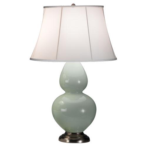 Celadon Double Gourd Table Lamp