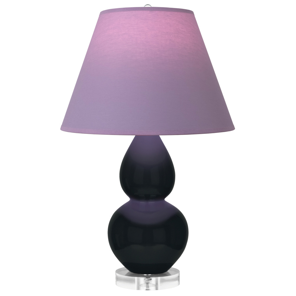Obsidian Small Double Gourd Accent Lamp