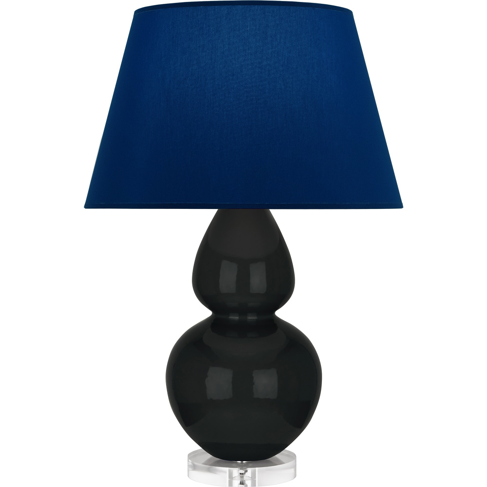 Obsidian Double Gourd Table Lamp