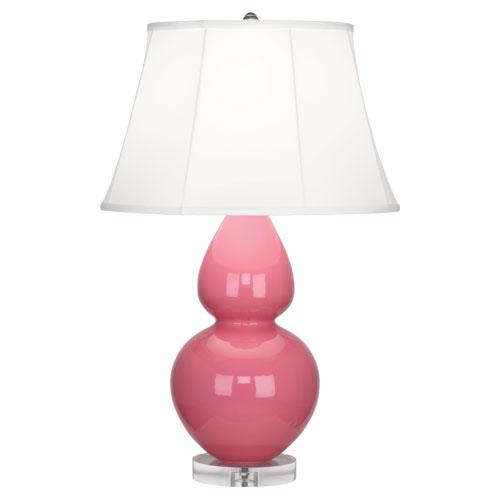 Schiaparelli Pink Double Gourd Table Lamp