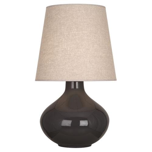 Matte Coffee June Table Lamp