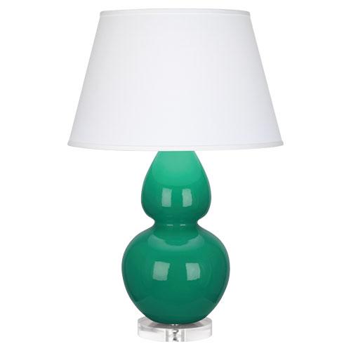 Emerald Double Gourd Table Lamp