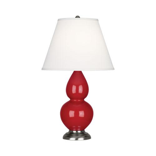 Ruby Red Small Double Gourd Accent Lamp