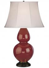 Robert Abbey 1647 - Oxblood Double Gourd Table Lamp