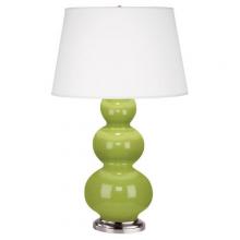 Robert Abbey 353X - Apple Triple Gourd Table Lamp