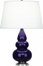 Robert Abbey 380X - Amethyst Small Triple Gourd Accent Lamp