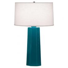 Robert Abbey 964 - Peacock Mason Table Lamp