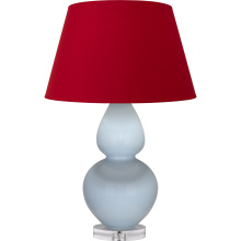 Robert Abbey A676R - Baby Blue Double Gourd Table Lamp