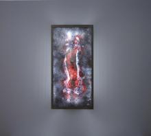 WPT Design FNTall-SV-WPR - F/N Tall - Silver - Fluorescent - Whirlpool Red