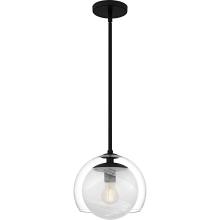 Quoizel QPP6774MBK - Eslinger 1-Light Matte Black Mini Pendant