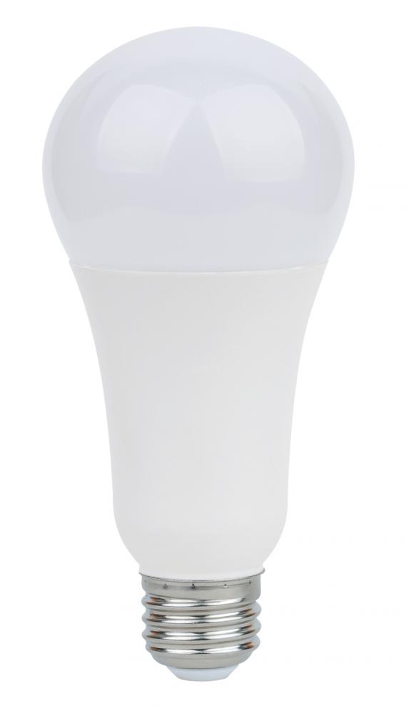 5 Watt/15 Watt/21 Watt; A21 LED; 3-way; Frosted; 2700K; Medium base; 120 Volt