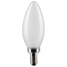 Satco Products Inc. S21279 - Frosted Candelabra Bulb 5.5W 3000K