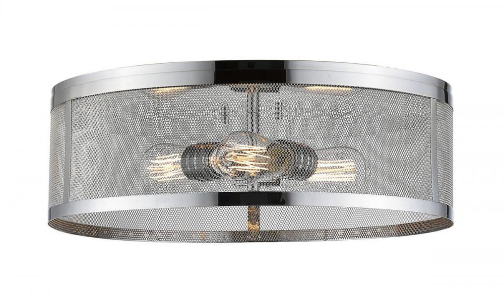 3 Light Flush Mount