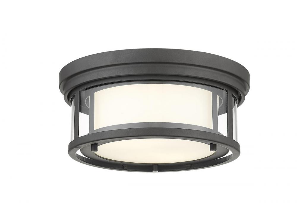 2 Light Flush Mount