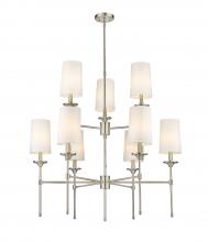 Z-Lite 3033-9BN - 9 Light Chandelier