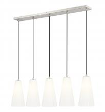 Z-Lite 3043P7-5L-BN - 5 Light Linear Chandelier