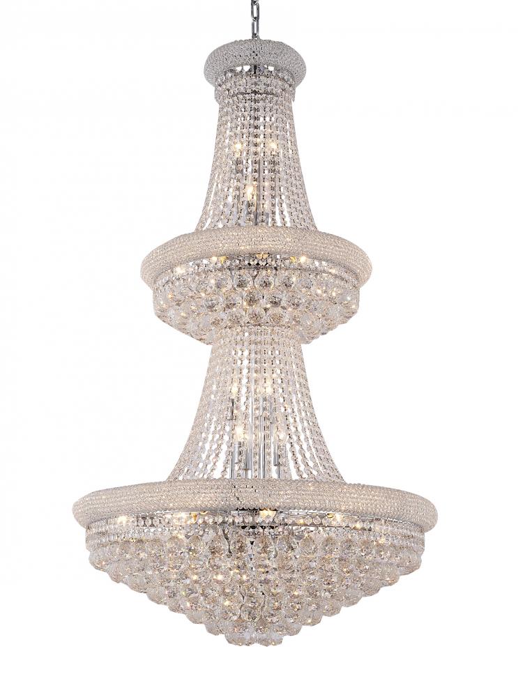 Chandelier  Metal & Crystal