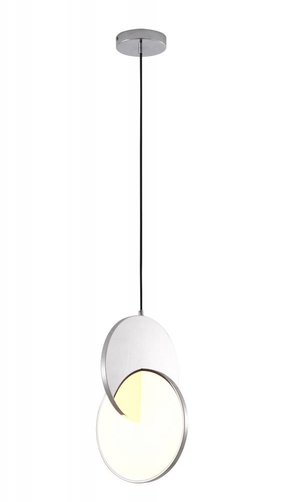 LED Pendant  Stainless Steel & Acrylic