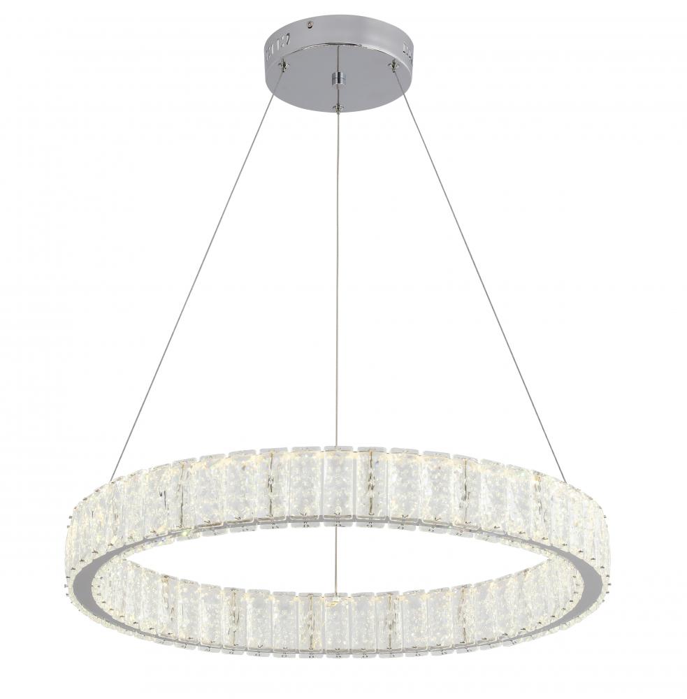 LED Chandelier Chrome