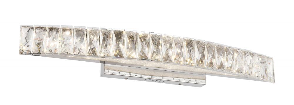 LED Wall Sconce Chrome