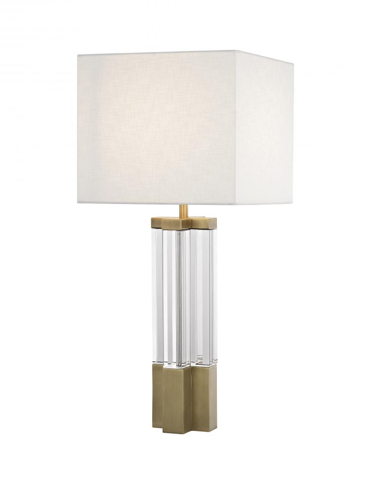 Table Lamp Antique Brass