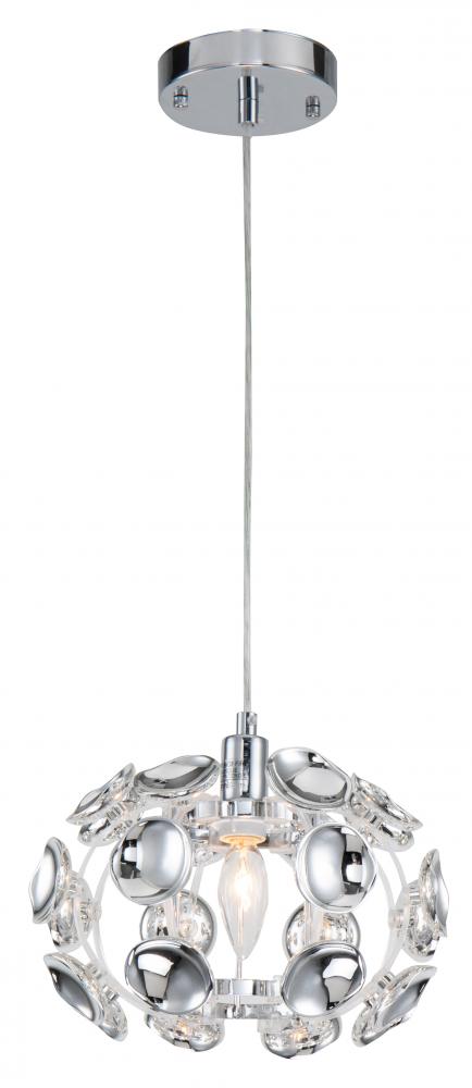 Single Pendant Lighting Chrome