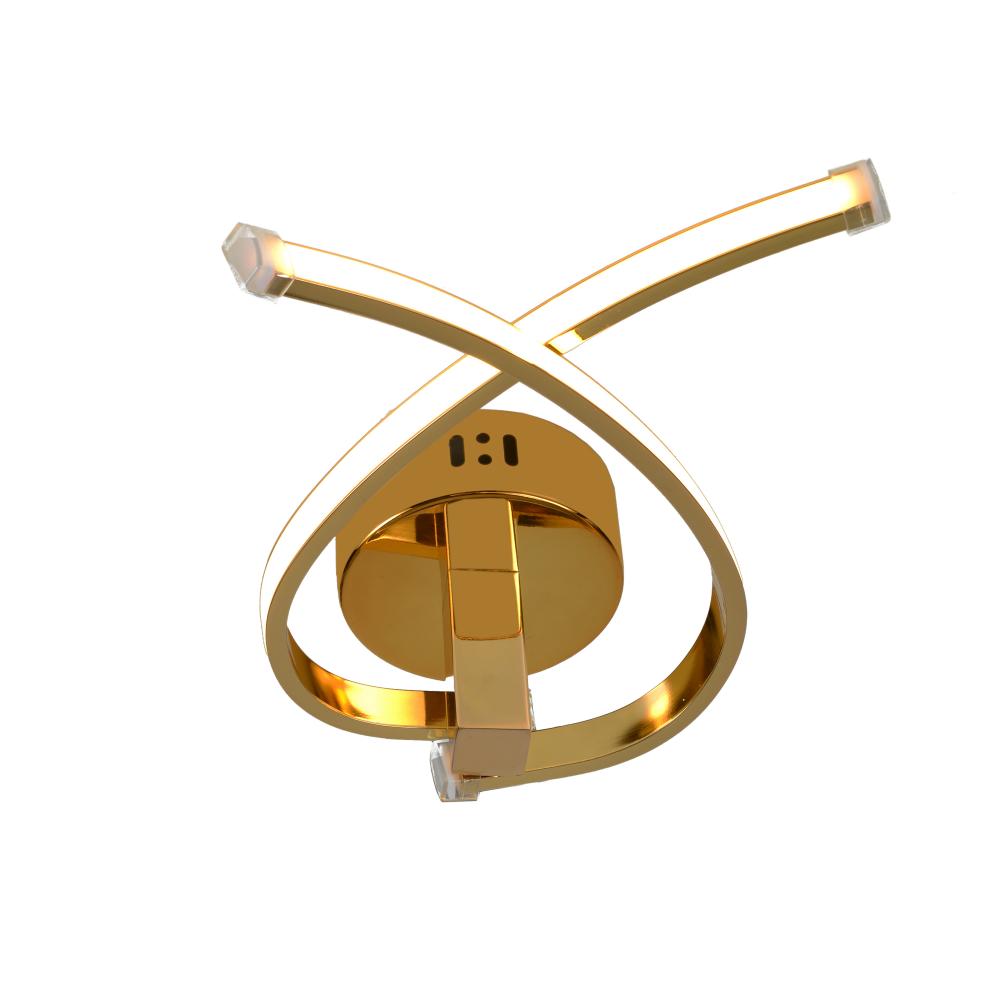 LED Wall Sconce Gold