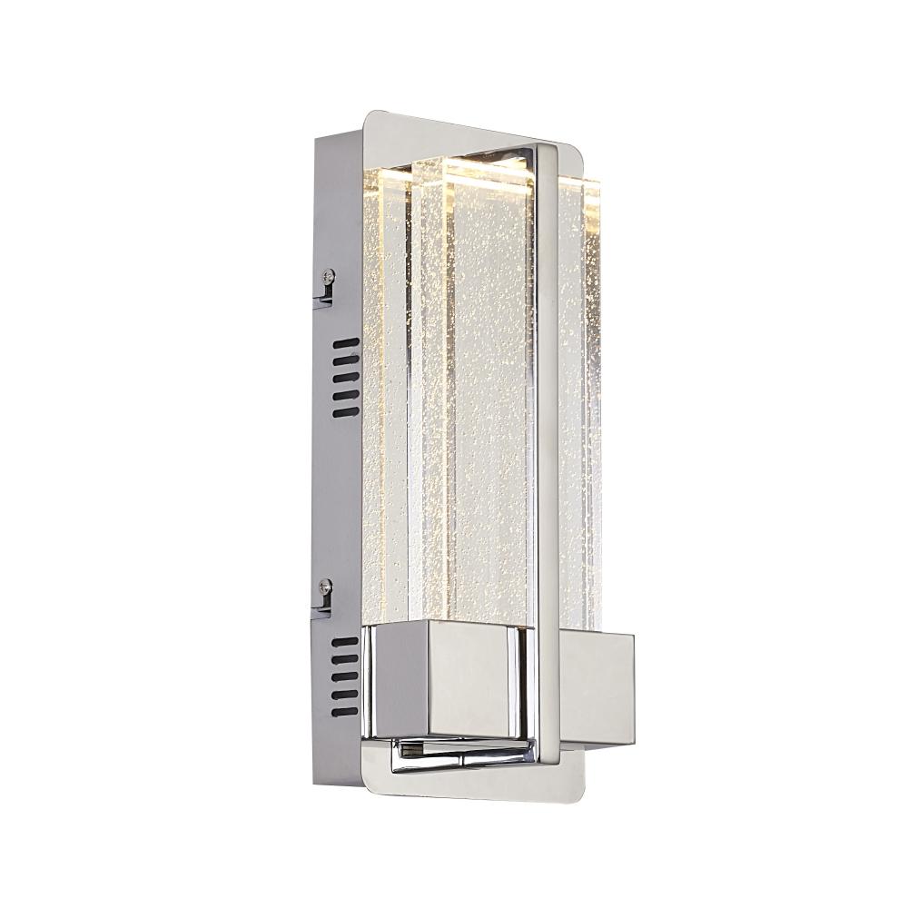 LED Wall Sconce  Metal & Glass