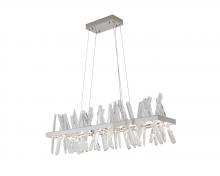 Bethel International FT96C39CH - LED Chandelier  Stainless Steel & Crystal