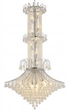 Bethel International LA47C72CH - Chandelier Metal & Crystal